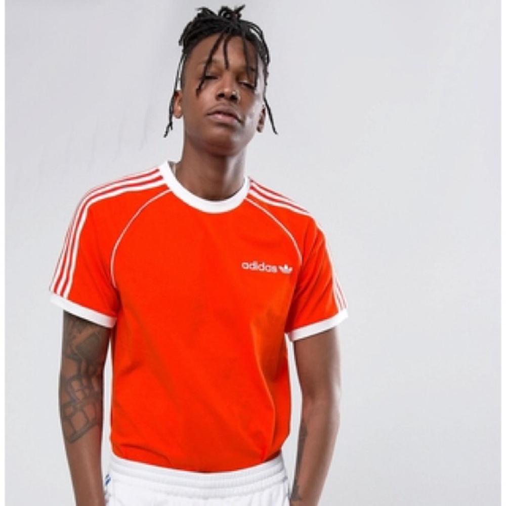 adidas Originals OS Cali T-Shirt Bright Orange
